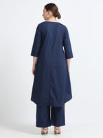 Wrap organic cotton tunic