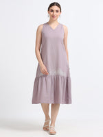 Razor back Flounce dress