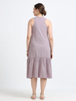 Razor back Flounce dress