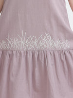 Razor back Flounce dress