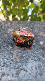 Paper Mache Elephant Key Chain