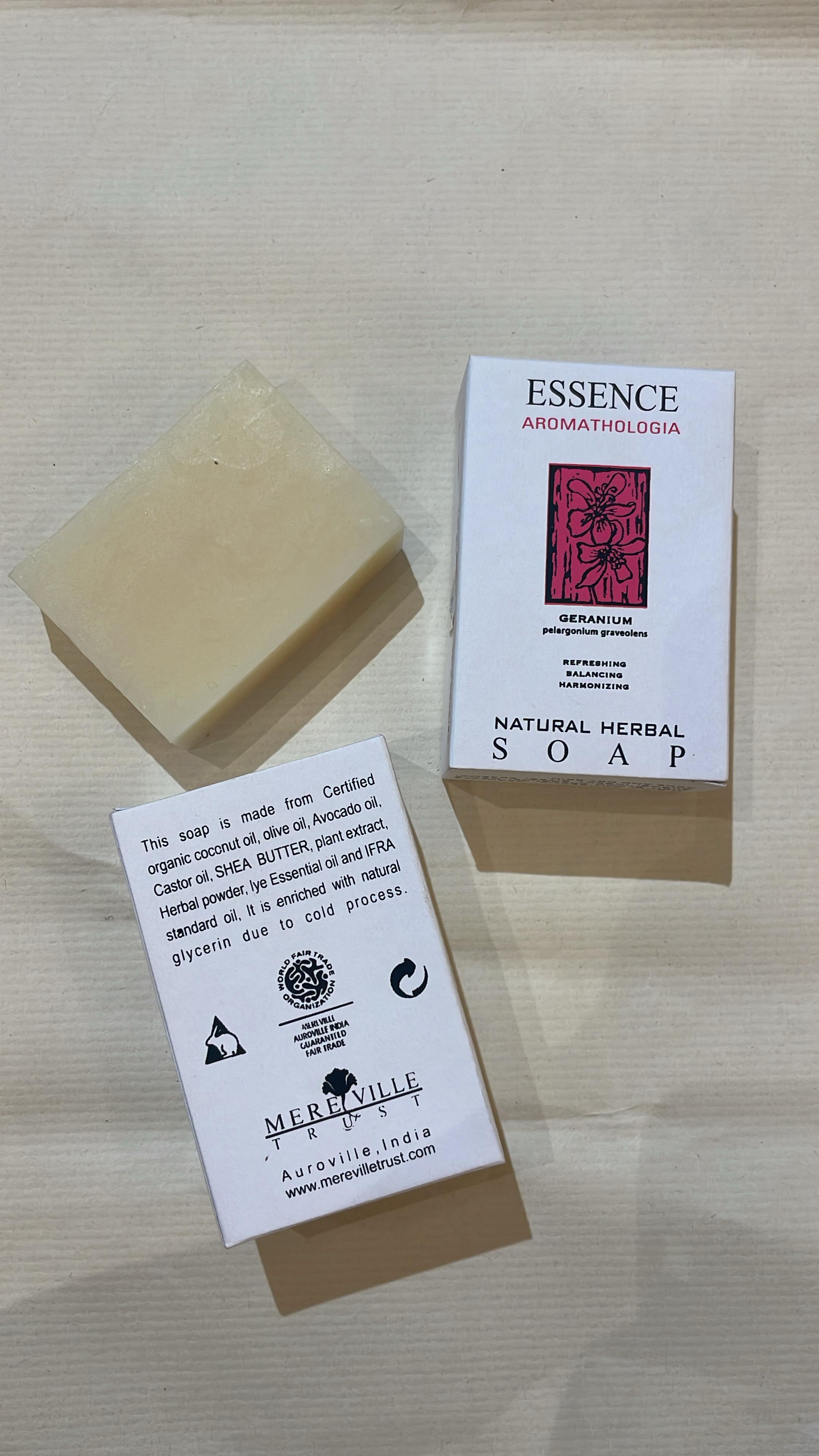 Natural handmade soap - Geranium