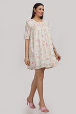 Shwetha- relaxed fit short dress