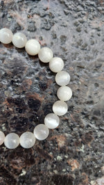 Selenite Beaded Bracelet