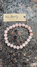 Rose Quartz Beaded Bracelet