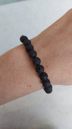 Lava Beaded Bracelet (Adjustable)