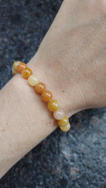 Yellow Aventurine Beaded Bracelet