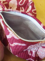 Quilted Cotton Travel Pouches