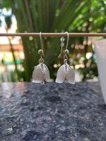 Filigree Bougainvillea Silver Drop Earring