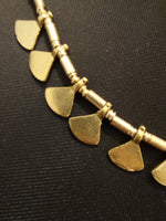 I'm Such a Fan - Brass Necklace