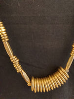Brass Mode Beaded Necklace