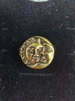 Sun & Moon Brass Ring