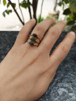 Triple Threat Brass Ring