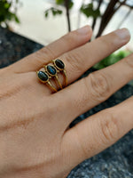Triple Threat Brass Ring