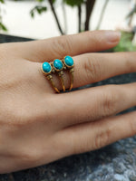Triple Threat Brass Ring