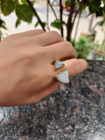 Double Trouble Brass Ring