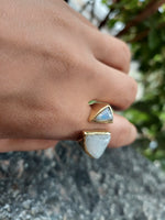 Double Trouble Brass Ring