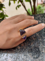 Double Trouble Brass Ring