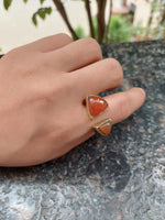 Double Trouble Brass Ring