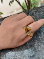 Double Trouble Brass Ring