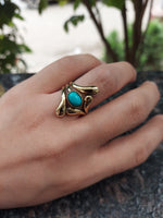 Himalayan Snowmelt Brass Ring