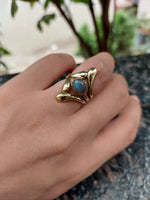 Himalayan Snowmelt Brass Ring