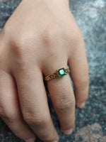 Brass Filigree Ring