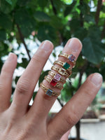 Brass Filigree Ring