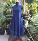 Indigo Sleeveless Dress