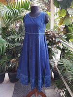 Indigo Sleeveless Dress