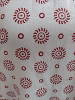 Red & White Kaftan