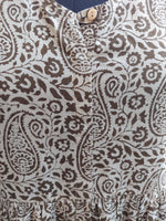 Paisley Block Print Dress