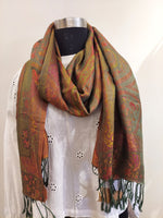 Kashmiri Pure Silk Scarf