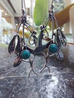 Leafy Dangle Daze Earrings