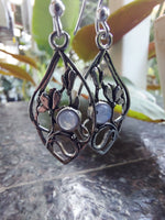 Floating Lotus Earrings