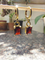 Gem Drop Hoops