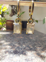 Gem Drop Hoops