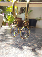 Gem Drop Hoops
