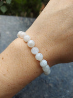 Rainbow Moonstone Beaded Bracelet