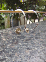 Nailed on the Head Hoop Earrings
