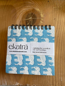 Travel friendly Wire bound journal by Ekatra