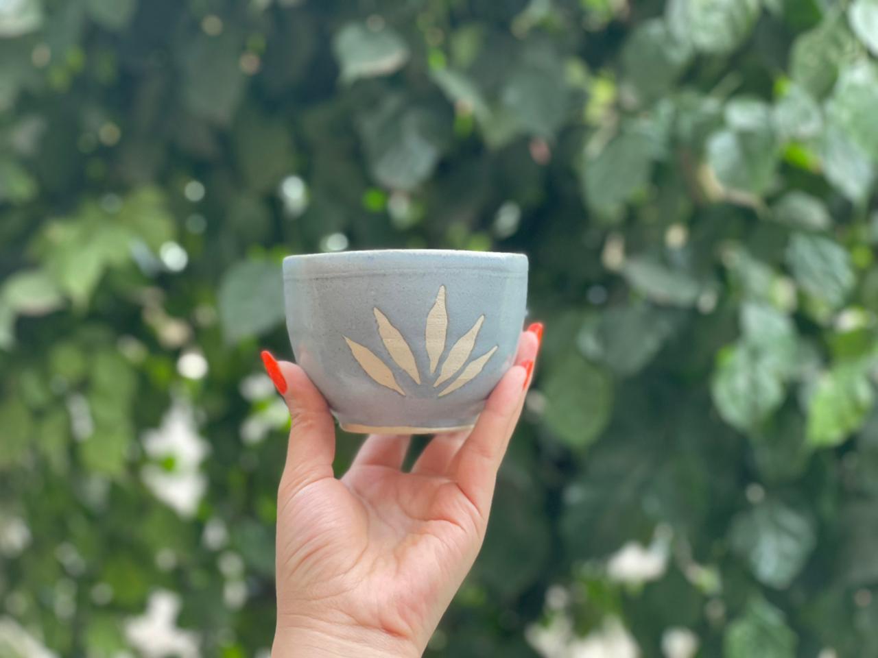 Celadon leaf bowl - 250ml