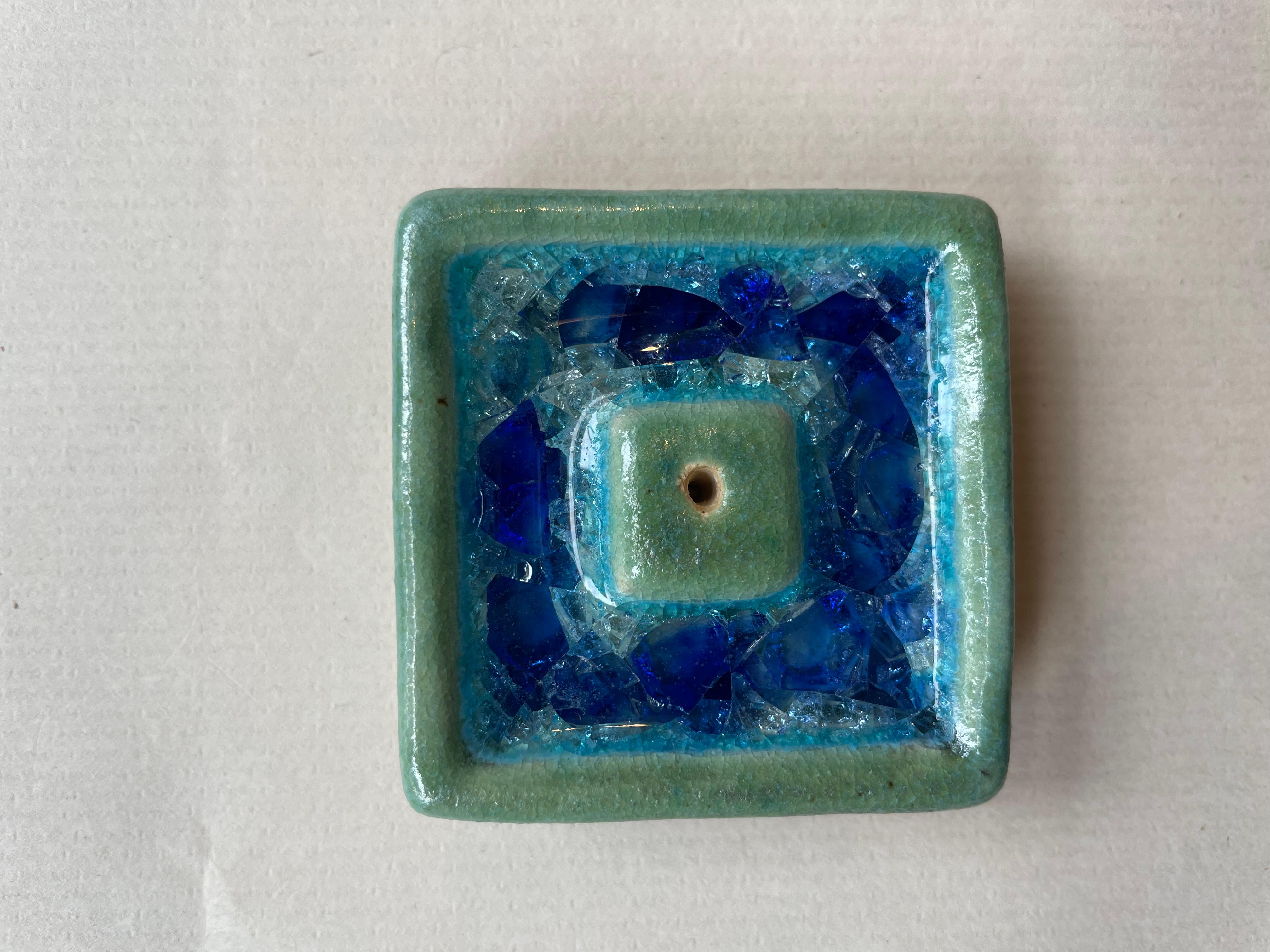 Ceramic Crystal Incense stick holder