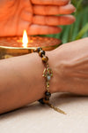 Tiger eye hamsa healing bracelet