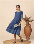 Dots and bloom dress