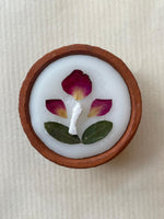 Terracotta Diya candle
