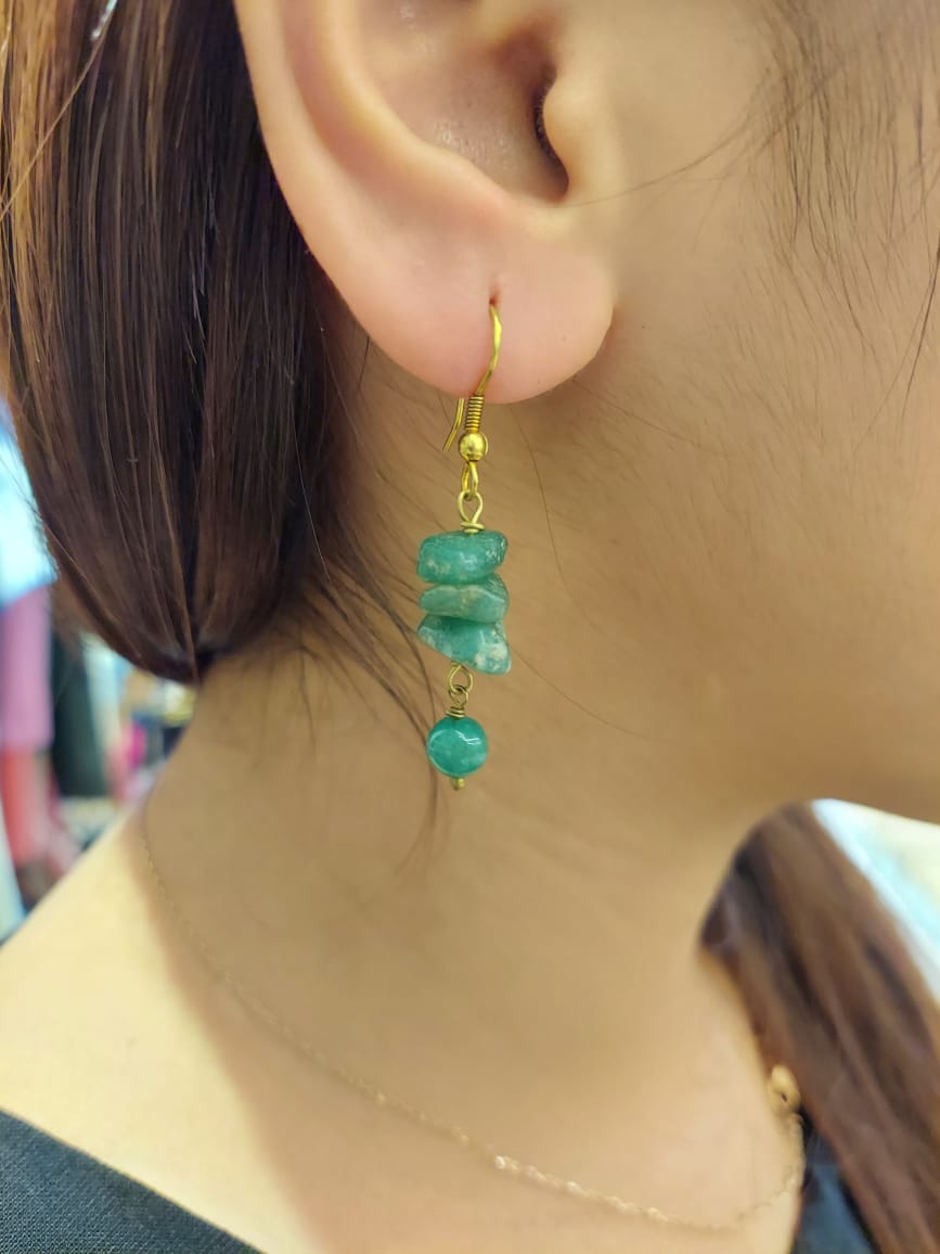 Turquoise drop earrings