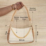 Banana Fiber & Cork Boho Bag
