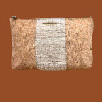 Banana Fiber and Cork Bloom Pouch