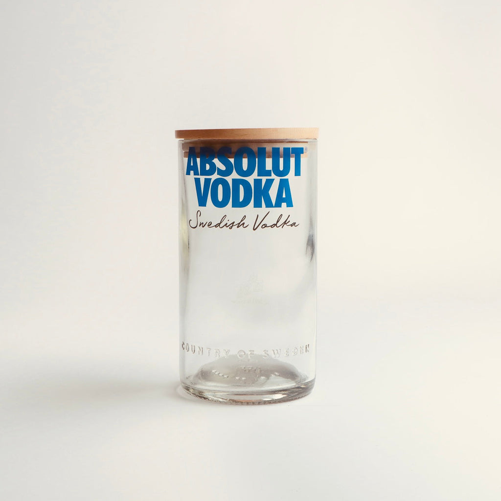 Absolut Jars with wooden lid